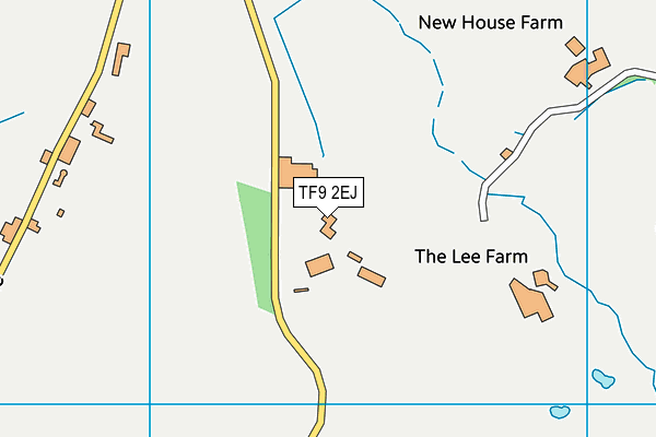 TF9 2EJ map - OS VectorMap District (Ordnance Survey) TF9 2EJ map - OS VectorMap District (Ordnance Survey)