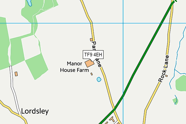 TF9 4EH map - OS VectorMap District (Ordnance Survey) TF9 4EH map - OS VectorMap District (Ordnance Survey)
