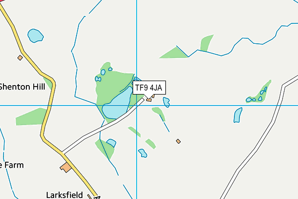 TF9 4JA map - OS VectorMap District (Ordnance Survey) TF9 4JA map - OS VectorMap District (Ordnance Survey)