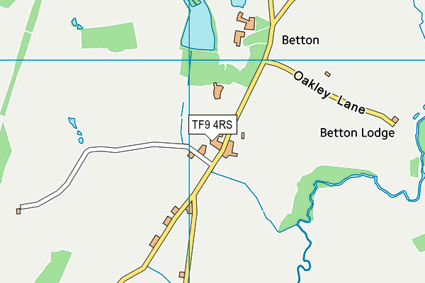 TF9 4RS map - OS VectorMap District (Ordnance Survey) TF9 4RS map - OS VectorMap District (Ordnance Survey)