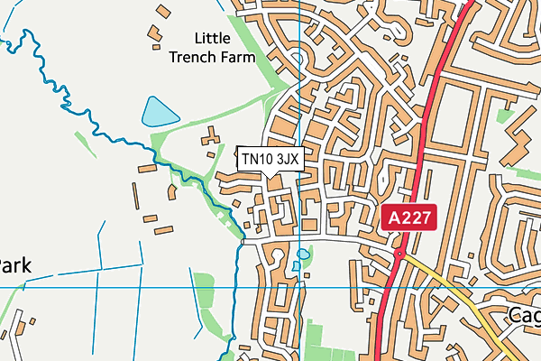 TN10 3JX map - OS VectorMap District (Ordnance Survey) TN10 3JX map - OS VectorMap District (Ordnance Survey)