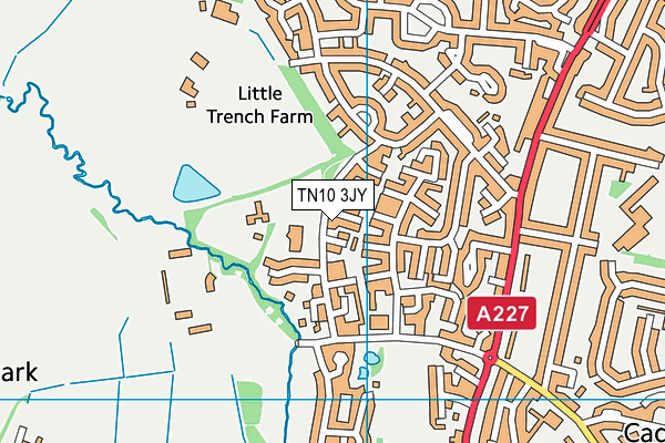 TN10 3JY map - OS VectorMap District (Ordnance Survey) TN10 3JY map - OS VectorMap District (Ordnance Survey)