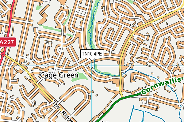 TN10 4PE map - OS VectorMap District (Ordnance Survey) TN10 4PE map - OS VectorMap District (Ordnance Survey)