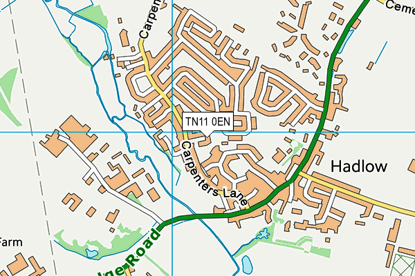TN11 0EN map - OS VectorMap District (Ordnance Survey) TN11 0EN map - OS VectorMap District (Ordnance Survey)