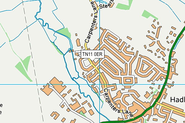 TN11 0ER map - OS VectorMap District (Ordnance Survey) TN11 0ER map - OS VectorMap District (Ordnance Survey)