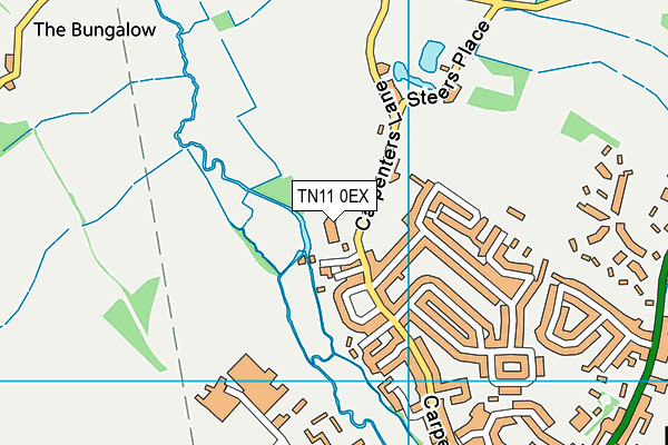 TN11 0EX map - OS VectorMap District (Ordnance Survey) TN11 0EX map - OS VectorMap District (Ordnance Survey)
