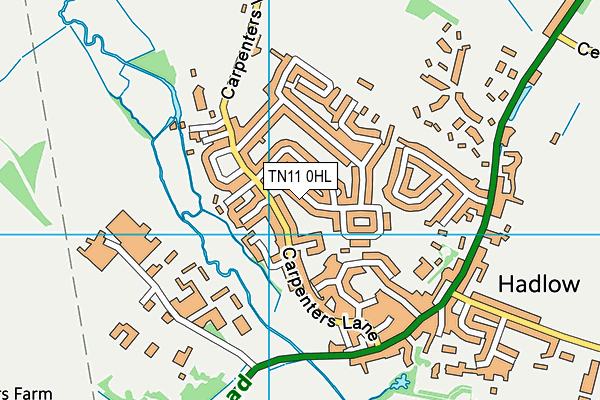 TN11 0HL map - OS VectorMap District (Ordnance Survey) TN11 0HL map - OS VectorMap District (Ordnance Survey)
