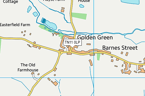 TN11 0LP map - OS VectorMap District (Ordnance Survey) TN11 0LP map - OS VectorMap District (Ordnance Survey)