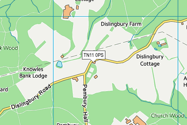 TN11 0PS map - OS VectorMap District (Ordnance Survey) TN11 0PS map - OS VectorMap District (Ordnance Survey)