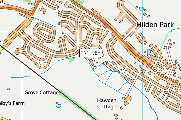 TN11 9EH map - OS VectorMap District (Ordnance Survey) TN11 9EH map - OS VectorMap District (Ordnance Survey)