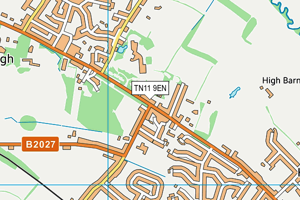 TN11 9EN map - OS VectorMap District (Ordnance Survey) TN11 9EN map - OS VectorMap District (Ordnance Survey)
