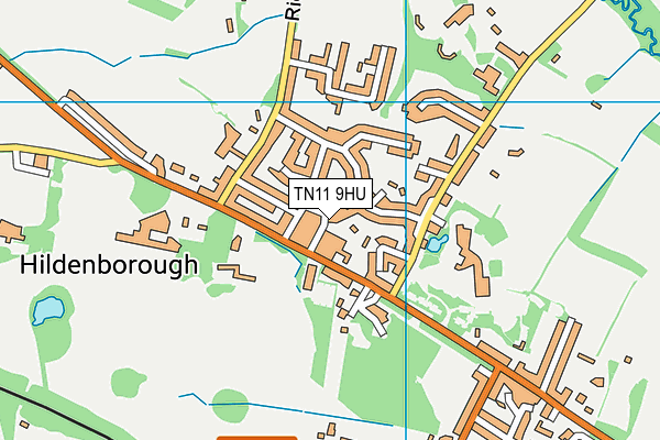 TN11 9HU map - OS VectorMap District (Ordnance Survey) TN11 9HU map - OS VectorMap District (Ordnance Survey)