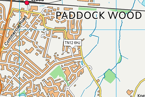 TN12 6HJ map - OS VectorMap District (Ordnance Survey) TN12 6HJ map - OS VectorMap District (Ordnance Survey)
