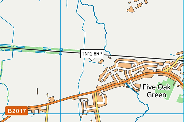 TN12 6RP map - OS VectorMap District (Ordnance Survey) TN12 6RP map - OS VectorMap District (Ordnance Survey)