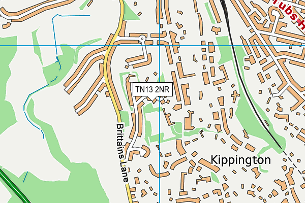 TN13 2NR map - OS VectorMap District (Ordnance Survey) TN13 2NR map - OS VectorMap District (Ordnance Survey)