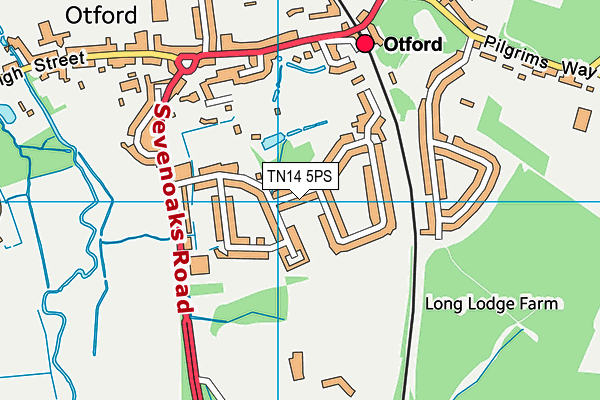 TN14 5PS map - OS VectorMap District (Ordnance Survey) TN14 5PS map - OS VectorMap District (Ordnance Survey)