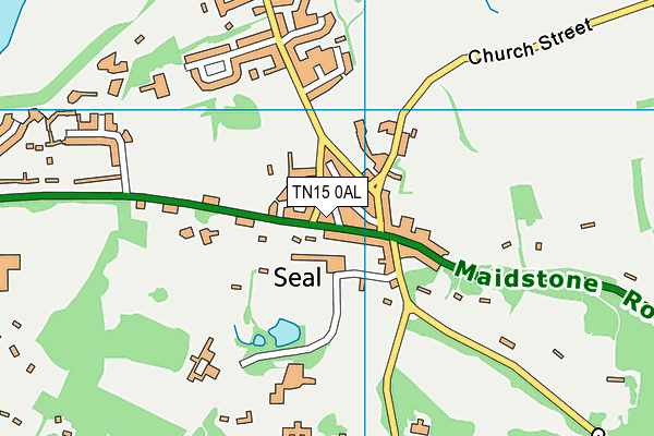 TN15 0AL map - OS VectorMap District (Ordnance Survey) TN15 0AL map - OS VectorMap District (Ordnance Survey)