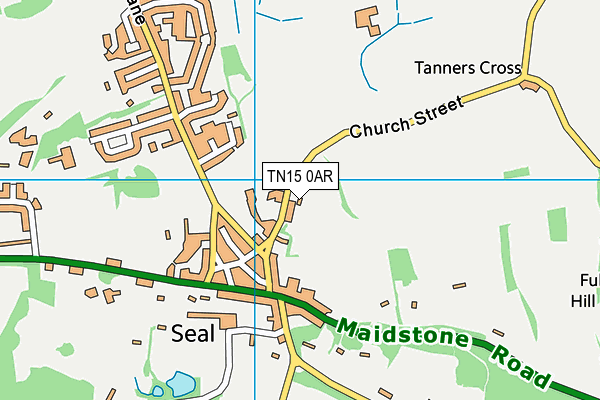 TN15 0AR map - OS VectorMap District (Ordnance Survey) TN15 0AR map - OS VectorMap District (Ordnance Survey)