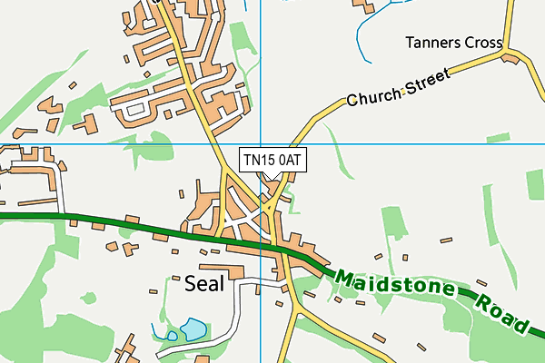 TN15 0AT map - OS VectorMap District (Ordnance Survey) TN15 0AT map - OS VectorMap District (Ordnance Survey)