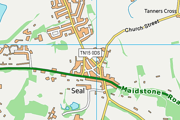TN15 0DS map - OS VectorMap District (Ordnance Survey) TN15 0DS map - OS VectorMap District (Ordnance Survey)