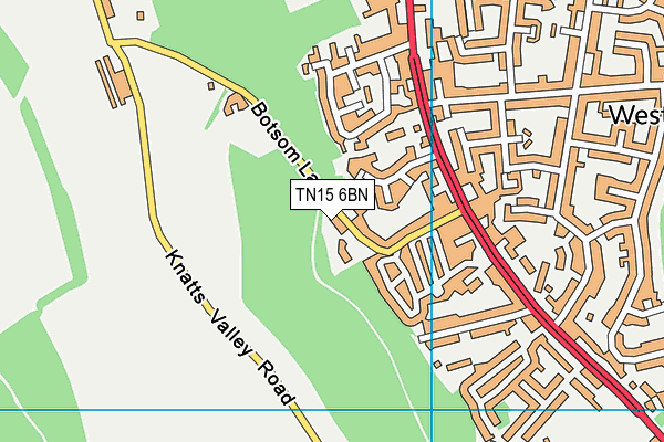 TN15 6BN map - OS VectorMap District (Ordnance Survey) TN15 6BN map - OS VectorMap District (Ordnance Survey)