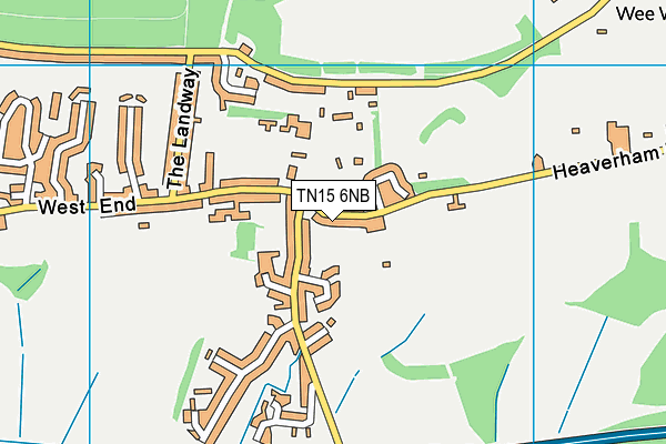 TN15 6NB map - OS VectorMap District (Ordnance Survey) TN15 6NB map - OS VectorMap District (Ordnance Survey)