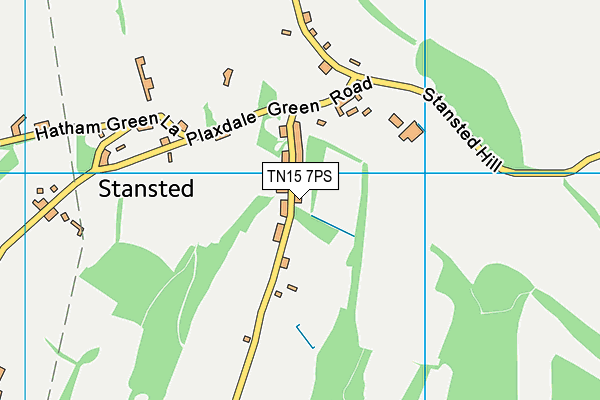 TN15 7PS map - OS VectorMap District (Ordnance Survey) TN15 7PS map - OS VectorMap District (Ordnance Survey)