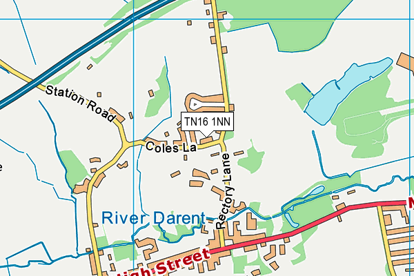 TN16 1NN map - OS VectorMap District (Ordnance Survey)