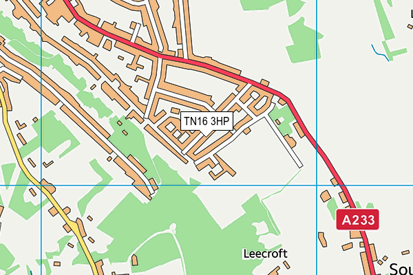 TN16 3HP map - OS VectorMap District (Ordnance Survey) TN16 3HP map - OS VectorMap District (Ordnance Survey)