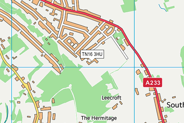 TN16 3HU map - OS VectorMap District (Ordnance Survey) TN16 3HU map - OS VectorMap District (Ordnance Survey)