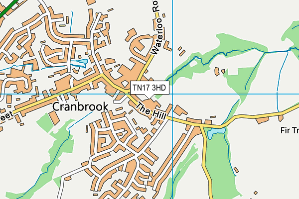 TN17 3HD map - OS VectorMap District (Ordnance Survey) TN17 3HD map - OS VectorMap District (Ordnance Survey)
