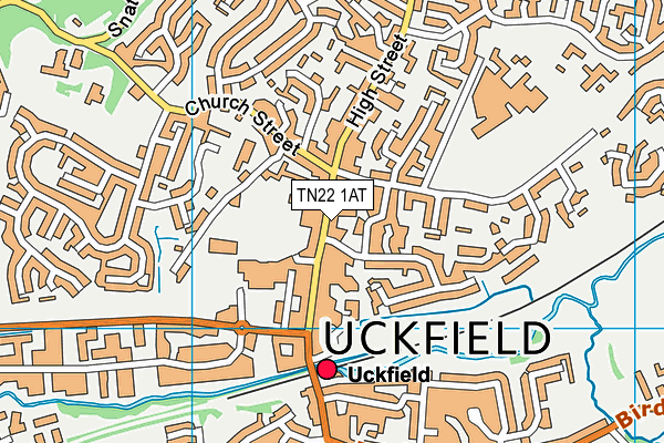 TN22 1AT map - OS VectorMap District (Ordnance Survey) TN22 1AT map - OS VectorMap District (Ordnance Survey)