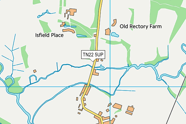 TN22 5UP map - OS VectorMap District (Ordnance Survey) TN22 5UP map - OS VectorMap District (Ordnance Survey)