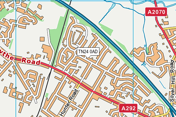 TN24 0AD map - OS VectorMap District (Ordnance Survey) TN24 0AD map - OS VectorMap District (Ordnance Survey)