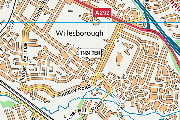 TN24 0EN map - OS VectorMap District (Ordnance Survey) TN24 0EN map - OS VectorMap District (Ordnance Survey)