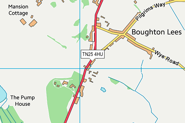 TN25 4HU map - OS VectorMap District (Ordnance Survey) TN25 4HU map - OS VectorMap District (Ordnance Survey)