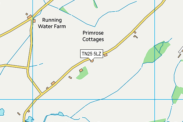 TN25 5LZ map - OS VectorMap District (Ordnance Survey) TN25 5LZ map - OS VectorMap District (Ordnance Survey)