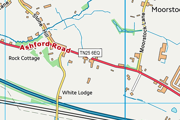 TN25 6EQ map - OS VectorMap District (Ordnance Survey) TN25 6EQ map - OS VectorMap District (Ordnance Survey)