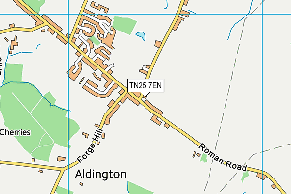 TN25 7EN map - OS VectorMap District (Ordnance Survey) TN25 7EN map - OS VectorMap District (Ordnance Survey)
