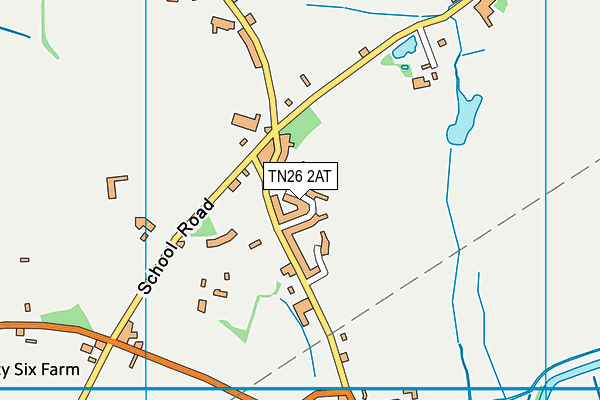 TN26 2AT map - OS VectorMap District (Ordnance Survey) TN26 2AT map - OS VectorMap District (Ordnance Survey)