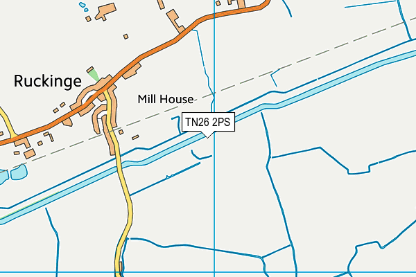TN26 2PS map - OS VectorMap District (Ordnance Survey) TN26 2PS map - OS VectorMap District (Ordnance Survey)
