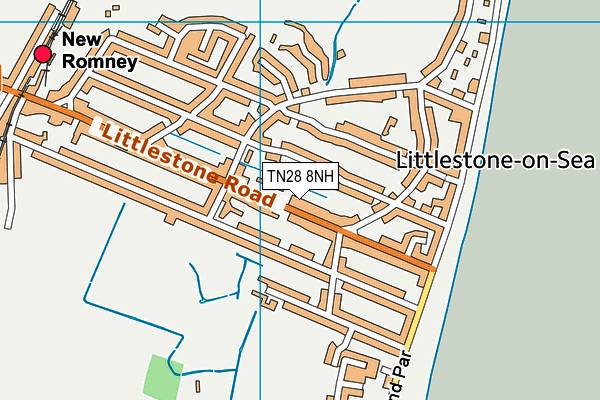 TN28 8NH map - OS VectorMap District (Ordnance Survey) TN28 8NH map - OS VectorMap District (Ordnance Survey)