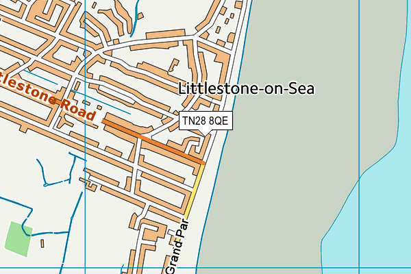 TN28 8QE map - OS VectorMap District (Ordnance Survey) TN28 8QE map - OS VectorMap District (Ordnance Survey)