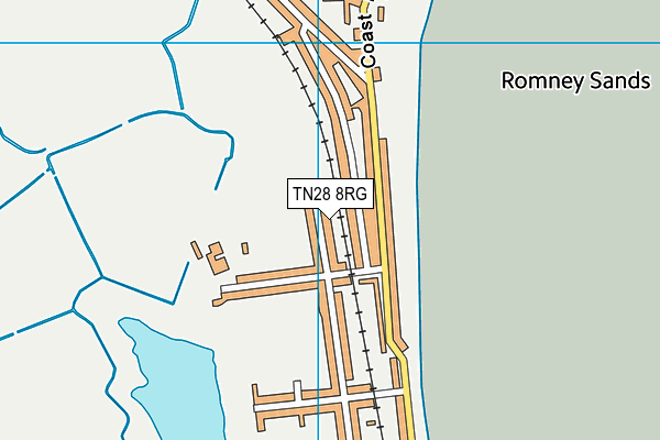 TN28 8RG map - OS VectorMap District (Ordnance Survey) TN28 8RG map - OS VectorMap District (Ordnance Survey)