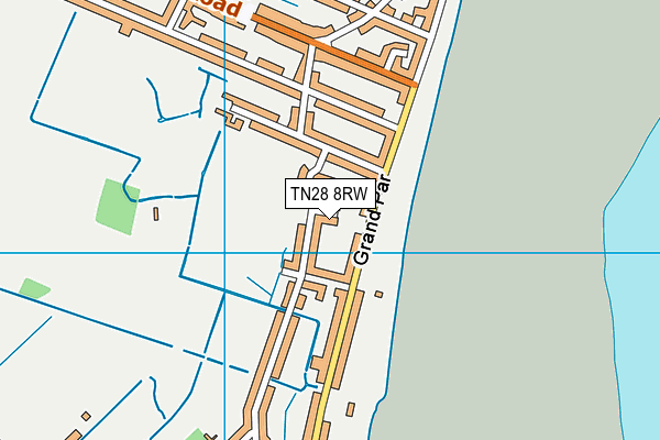 TN28 8RW map - OS VectorMap District (Ordnance Survey) TN28 8RW map - OS VectorMap District (Ordnance Survey)