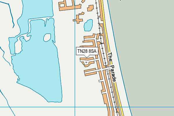TN28 8SA map - OS VectorMap District (Ordnance Survey) TN28 8SA map - OS VectorMap District (Ordnance Survey)