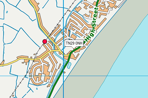 TN29 0NH map - OS VectorMap District (Ordnance Survey) TN29 0NH map - OS VectorMap District (Ordnance Survey)