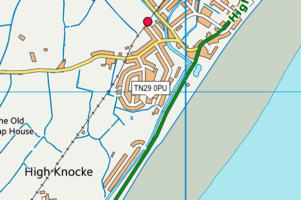 TN29 0PU map - OS VectorMap District (Ordnance Survey) TN29 0PU map - OS VectorMap District (Ordnance Survey)