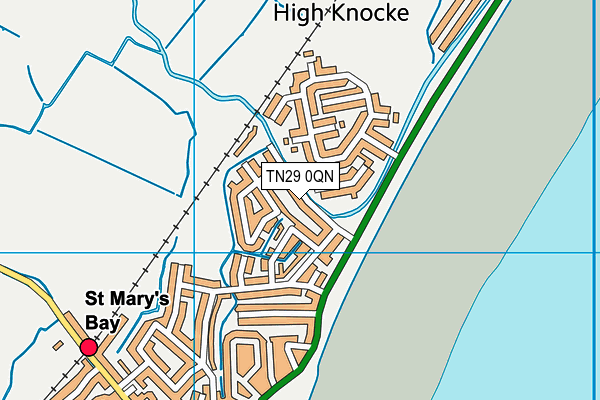 TN29 0QN map - OS VectorMap District (Ordnance Survey) TN29 0QN map - OS VectorMap District (Ordnance Survey)
