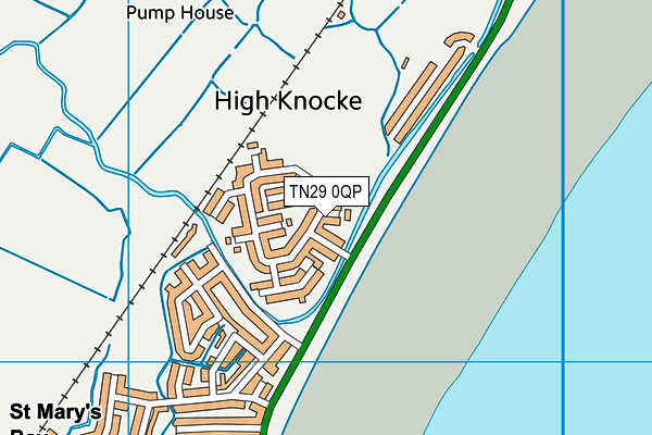 TN29 0QP map - OS VectorMap District (Ordnance Survey) TN29 0QP map - OS VectorMap District (Ordnance Survey)